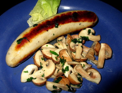 Boudin blanc pol aux Champignons -- 13/12/16