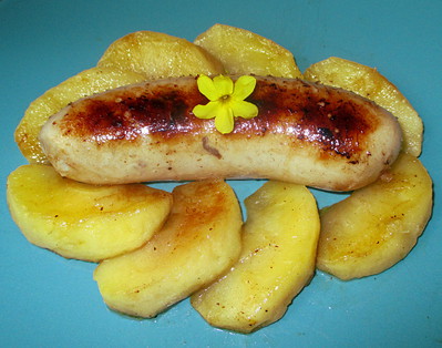 Boudin blanc forestier aux Pommes -- 03/12/13