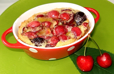 Clafoutis aux Cerises individuels -- 16/06/10