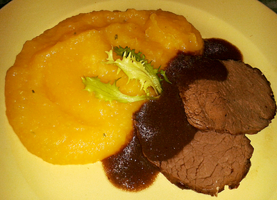 Filet de Chevreuil et Butternut -- 22/02/15