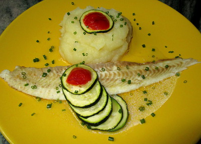 Filet de Sole et Courgette au four -- 08/05/15