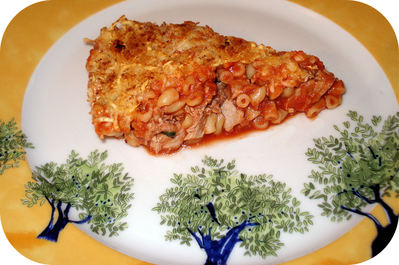 Gratin de Ptes au Thon frais et Tomate -- 10/10/09