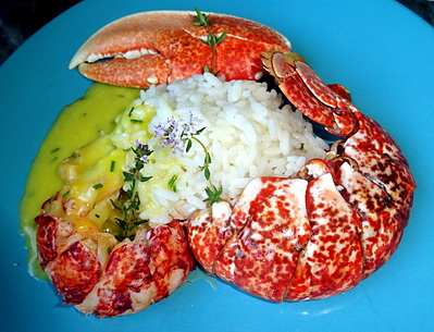 Homard au Riz et Sauce Hollandaise -- 20/05/20