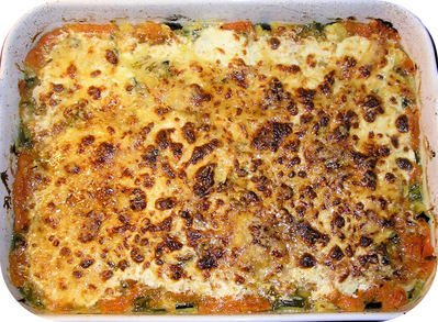 Gratin de Courgettes & Potiron -- 16/01/09