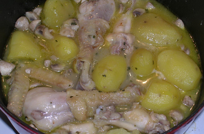 Ragout de Poulet -- 28/04/05