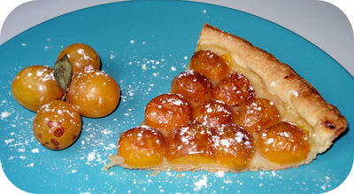 Tarte aux Mirabelles -- 11/09/09