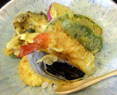 Tempura de Lgumes frais et Crevette -- 23/08/16