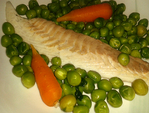 Filet de Bar aux petits Pois frais -- 23/05/14