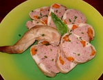 Galantine de Lapin farci aux Abricots -- 14/08/12