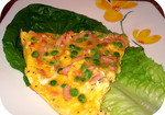 Omelette aux Petits Pois et Lardons -- 07/01/08