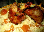 Souris d'Agneau sur Risotto d'abricots -- 31/07/16